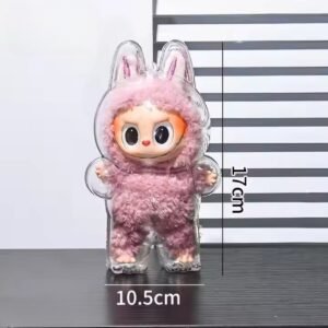 Labubu Transparent Protective Case Macarons Energy 2