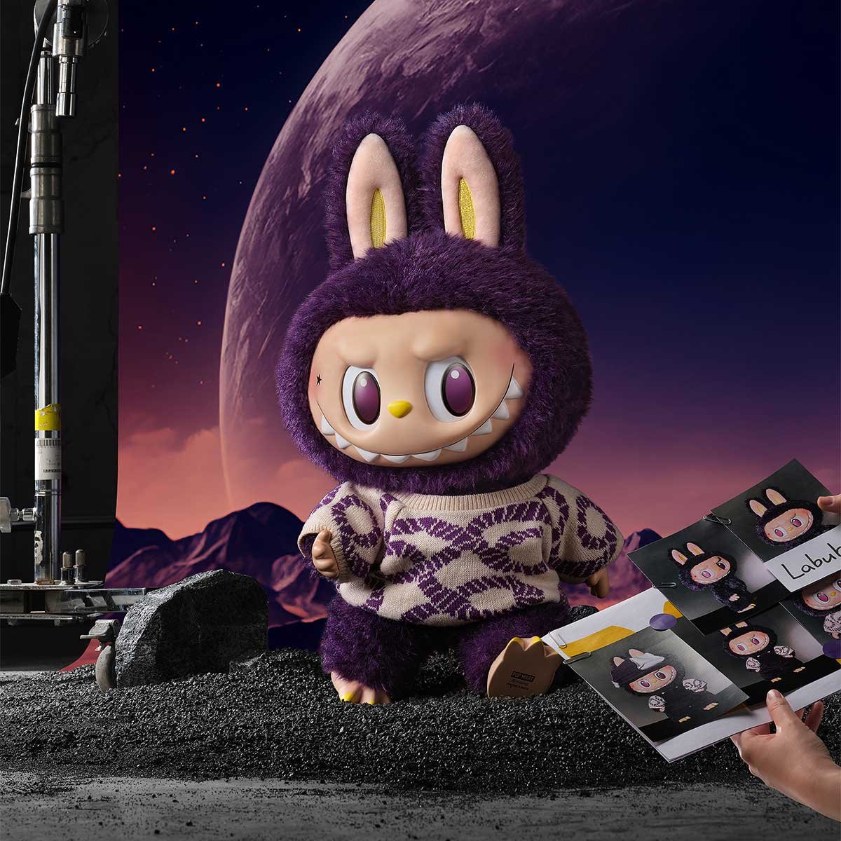 Labubu × Pronounce Be Fancy Now Vinyl Plush Doll 6