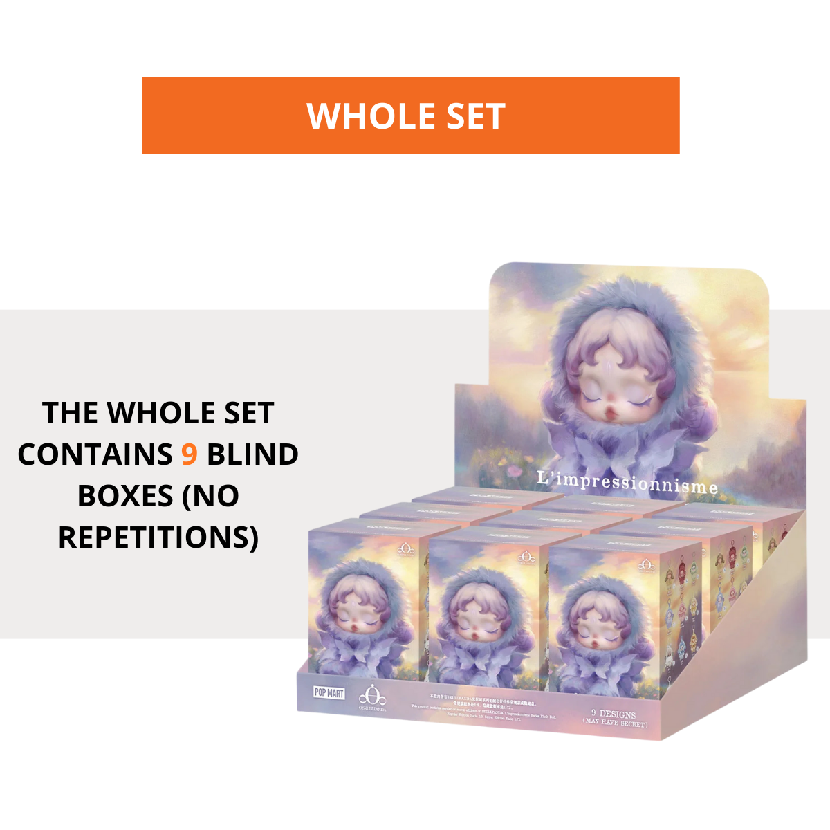 skullpanda impresionissme 9pcs box