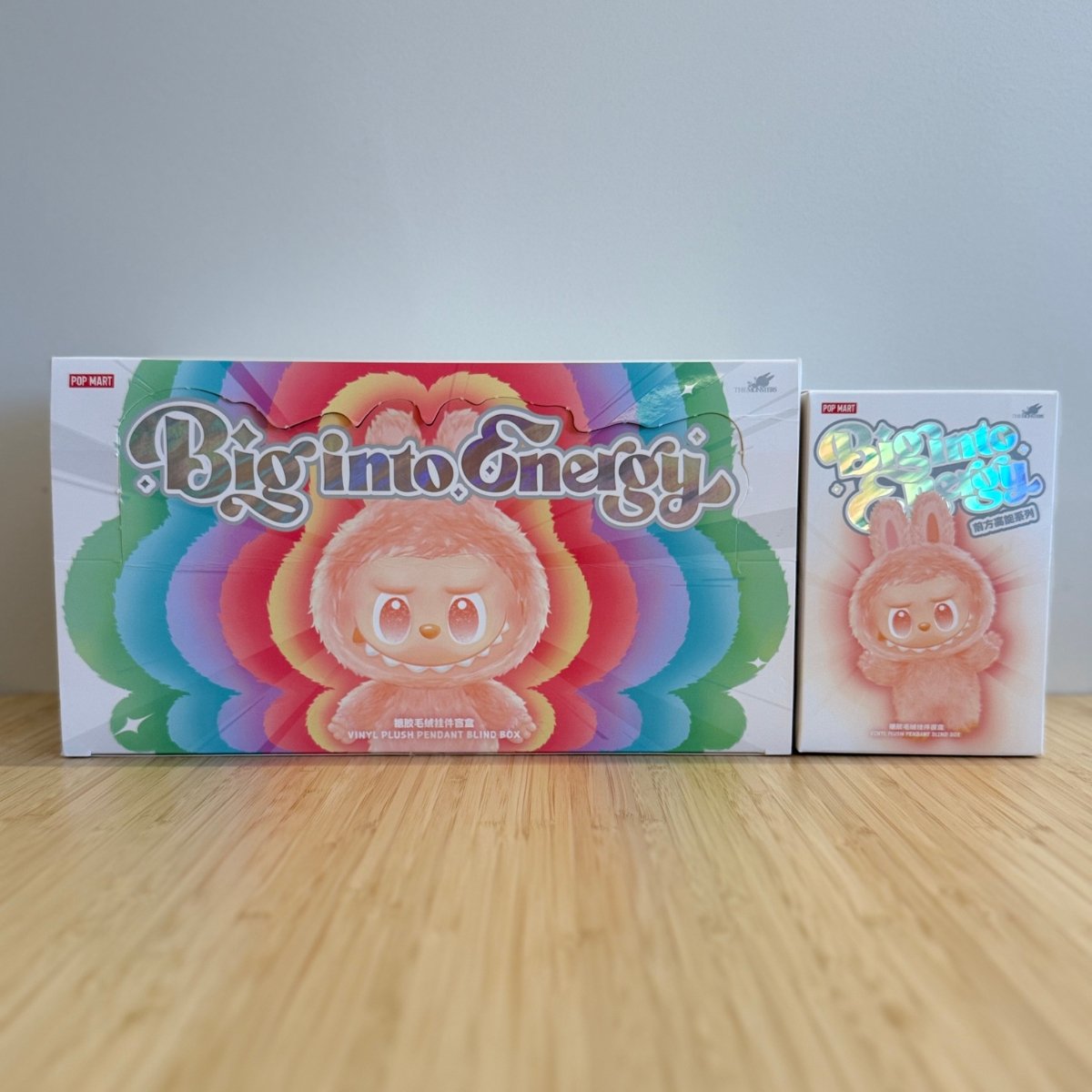 The Monsters Big Into Energy Series Vinyl Plush Pendant Blind Box 6 Pcs