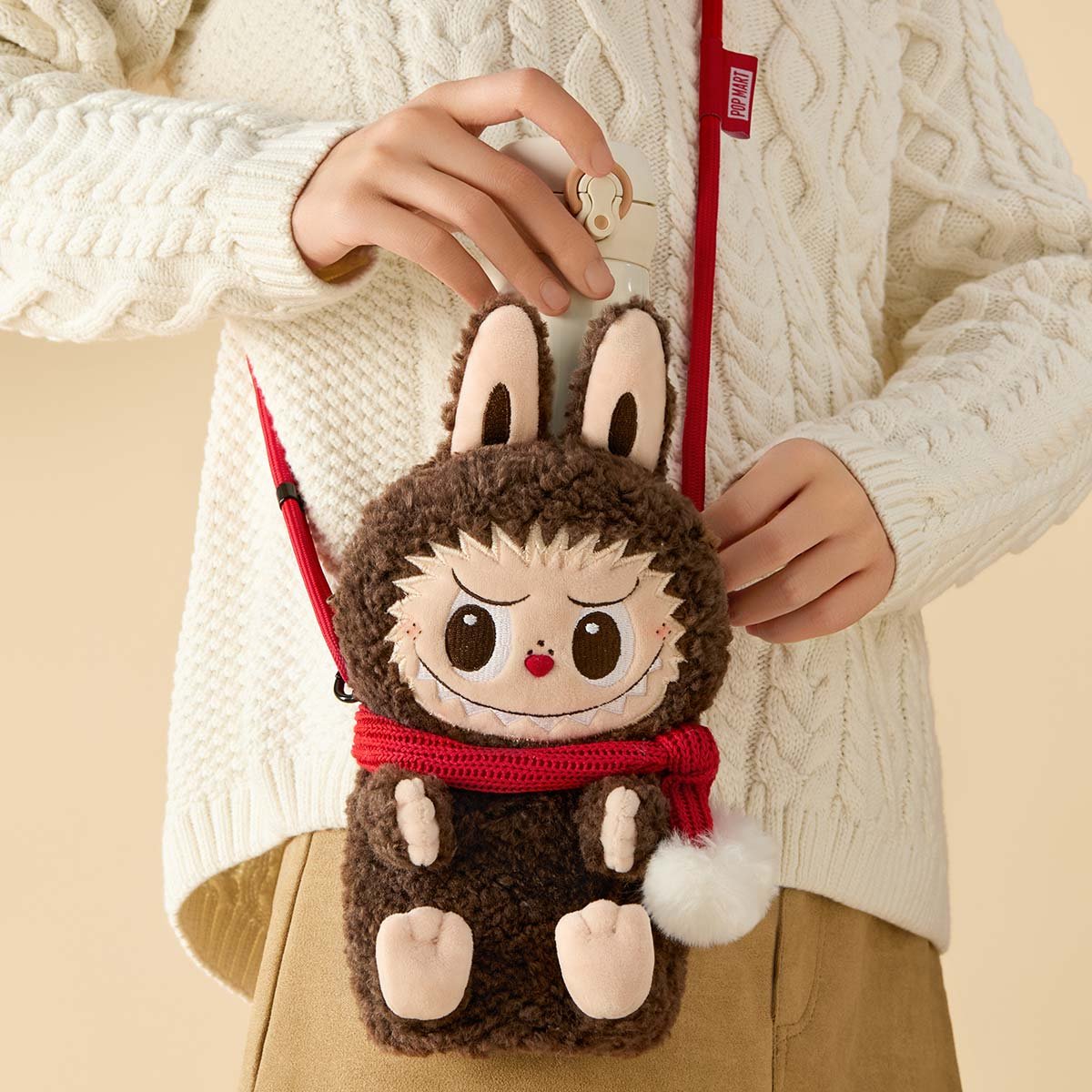 The Monsters Classic Series Plush Doll Shoulder Bag