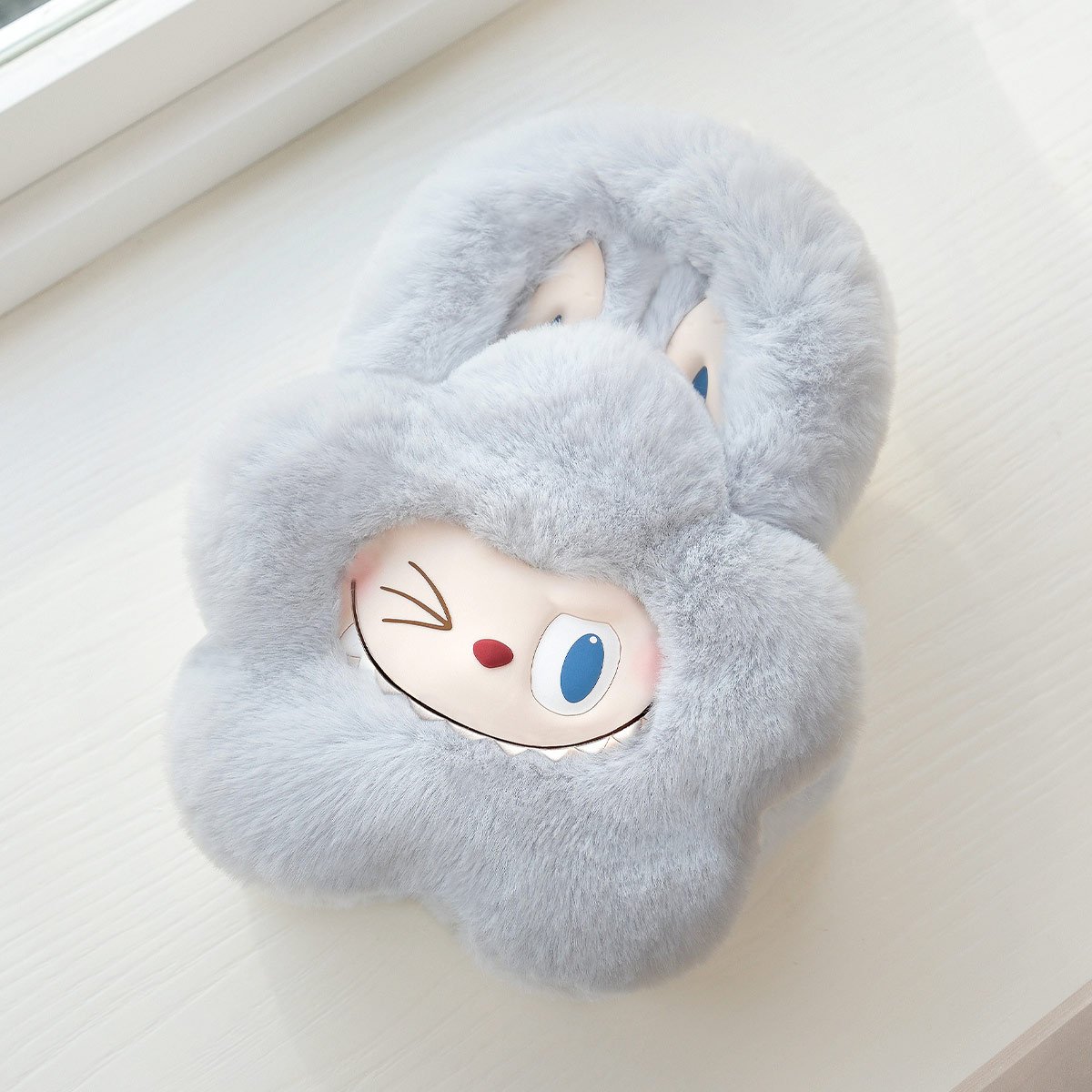 The Monsters Classic Series Plush Flower Bag Blue 2