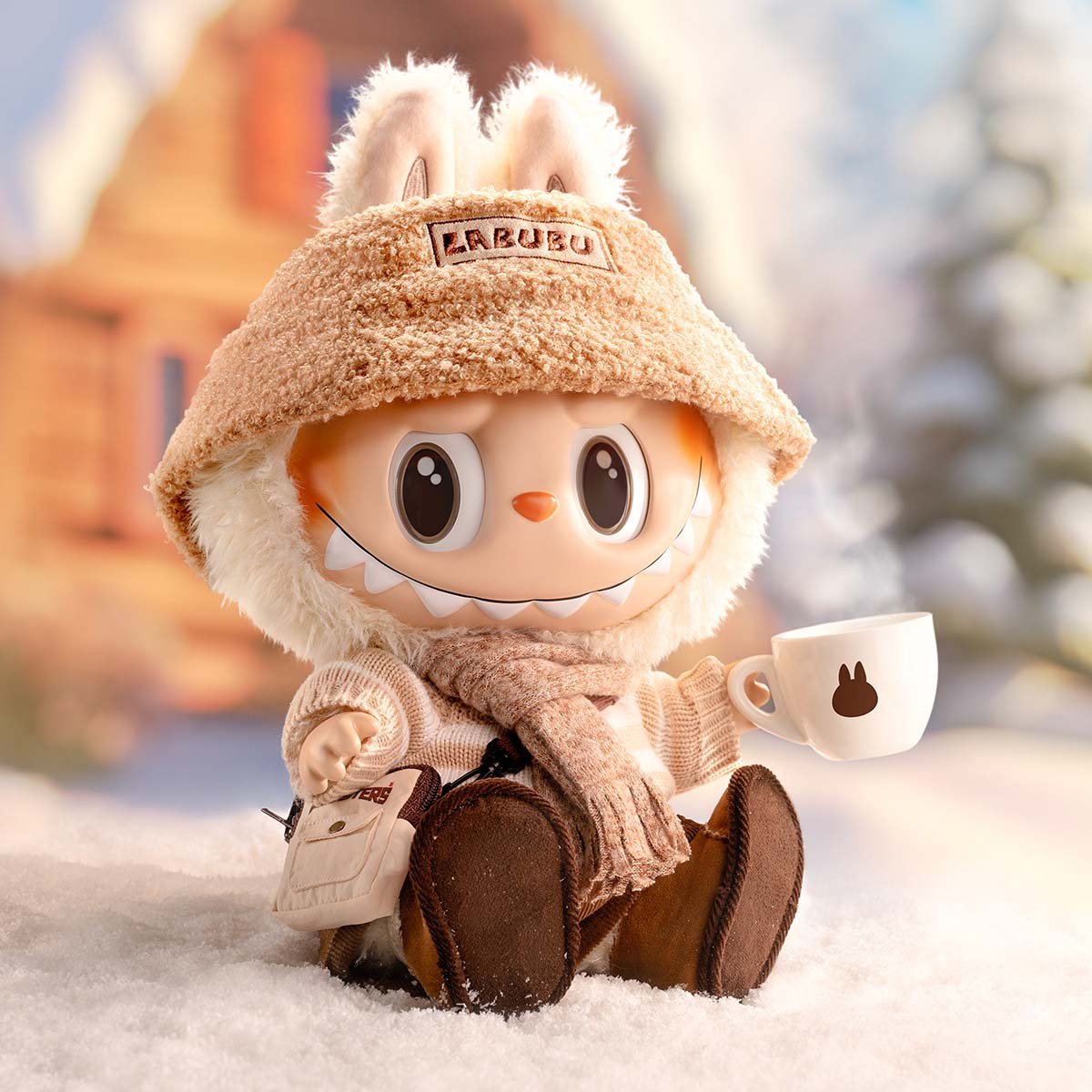 The Monsters Dress Be Latte Vinyl Plush Doll 38 Cm 2