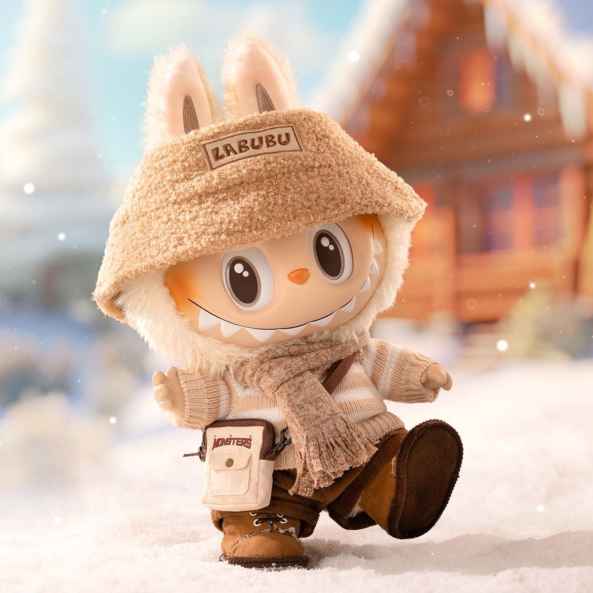 The Monsters Dress Be Latte Vinyl Plush Doll 38 Cm