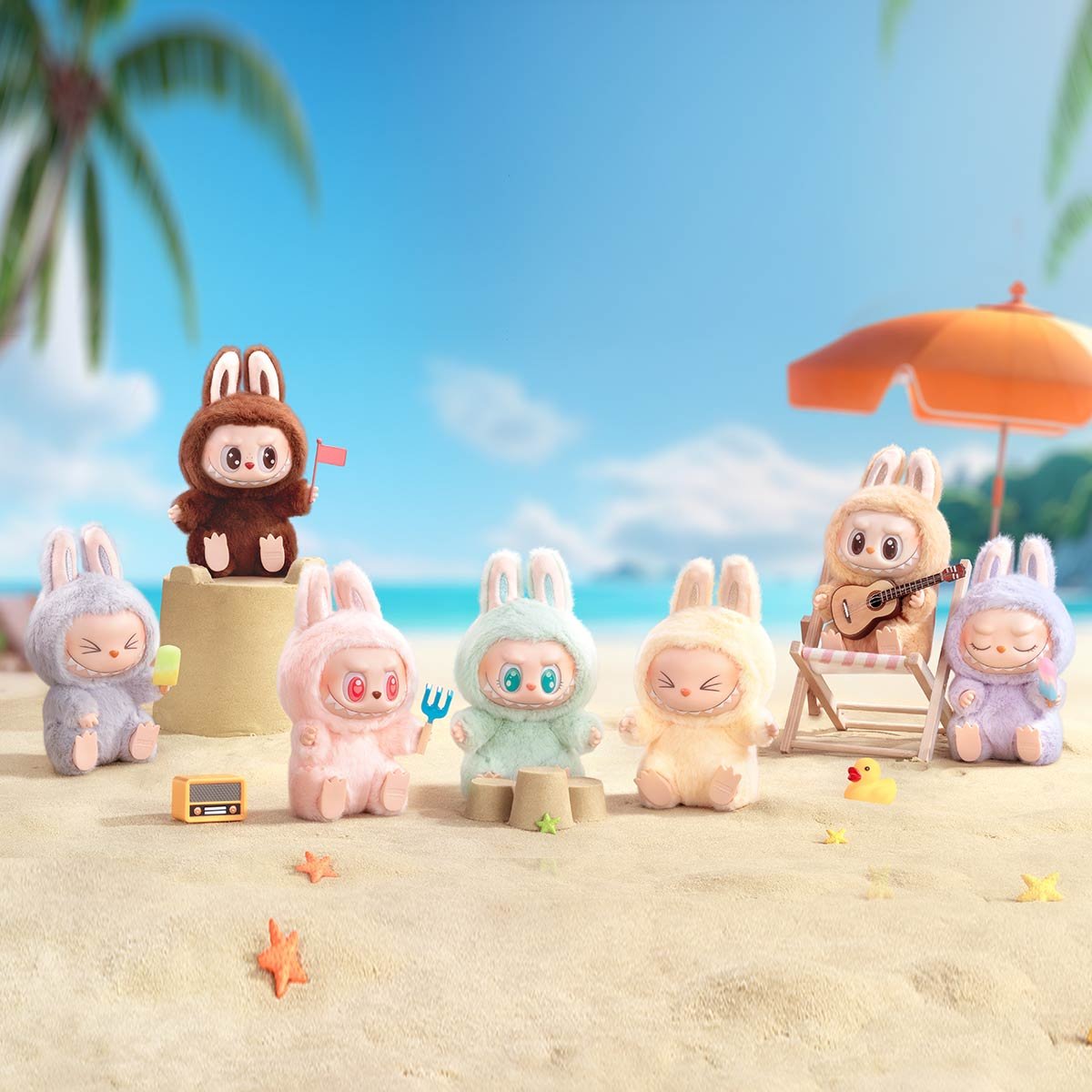 The Monsters Have A Seat Vinyl Plush Blind Box 6