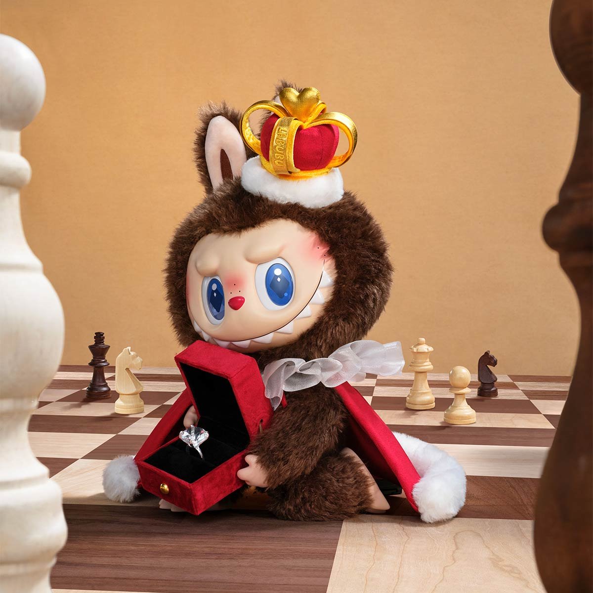 The Monsters Let Checkmate Series Vinyl Plush Doll 37 Cm