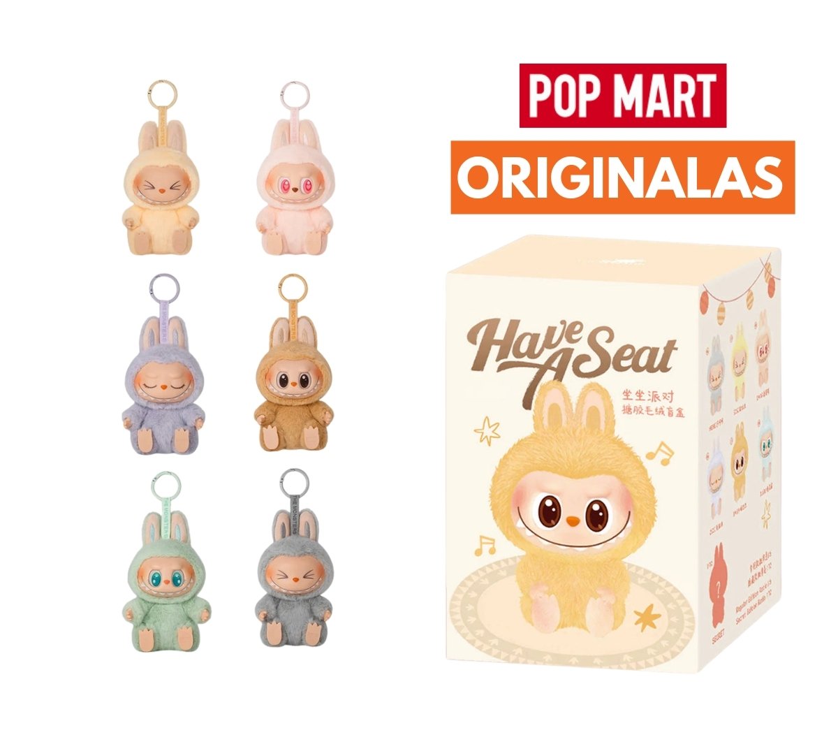 Labubu Have A Seat Originalas