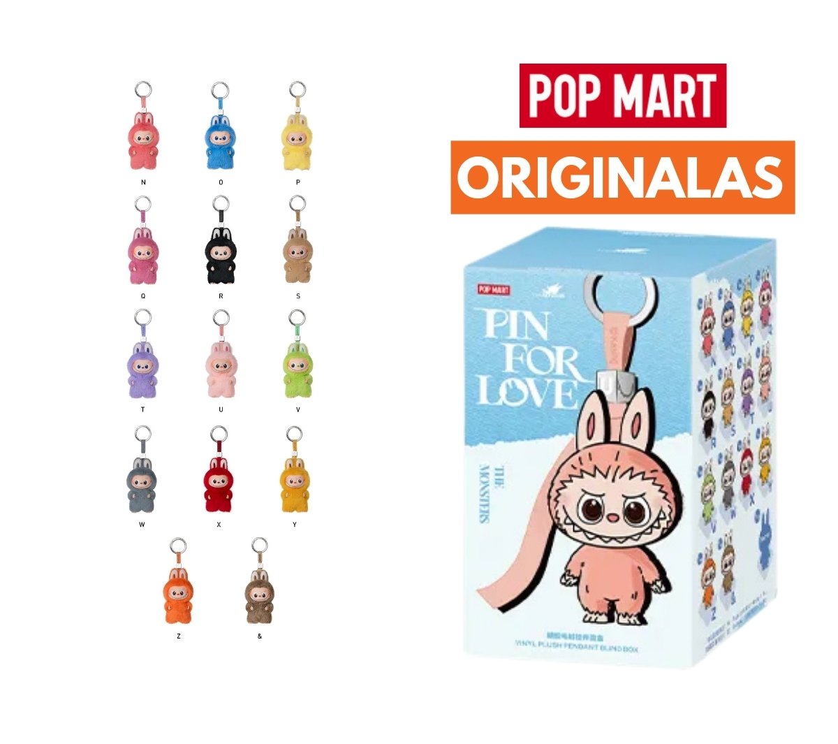 Labubu Pin For Love Originalas