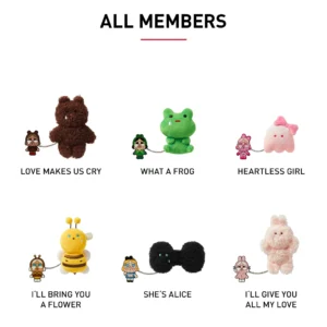 Crybaby Crying Again Series Plush Pendant Blind Box