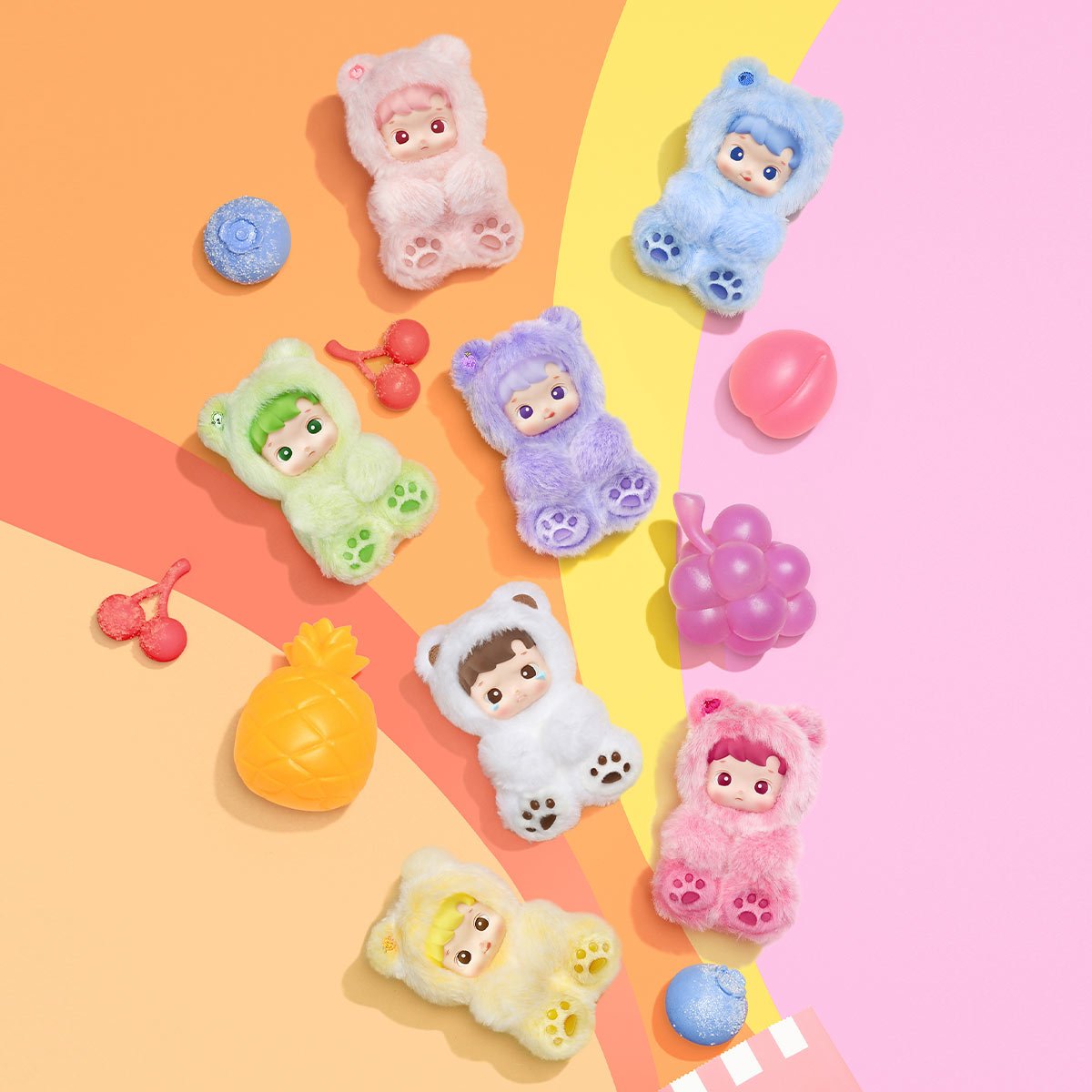 Hacipupu Gummy Bear Vinyl Plush Blind Box 4