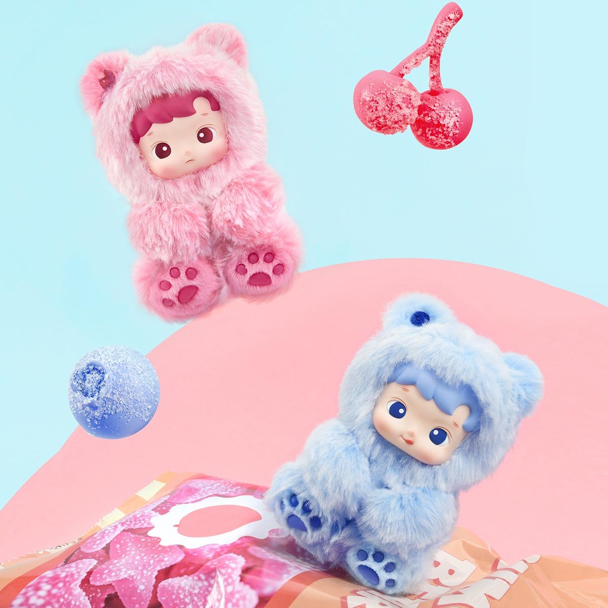 Hacipupu Gummy Bear Vinyl Plush Blind Box 5