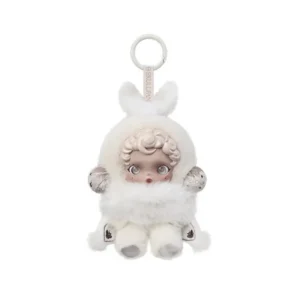 Skullpanda Limpressionnisme Plush Keychain Teakwood 2