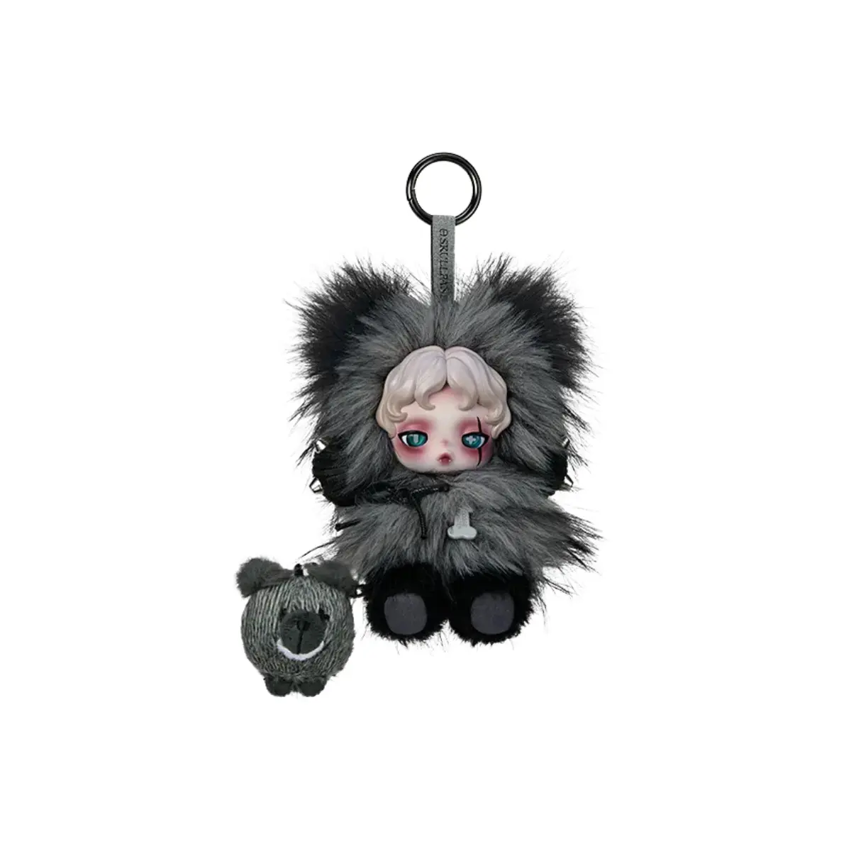 SKULLPANDA You Found Me! – Plush Keychain (Buddy Doggie)