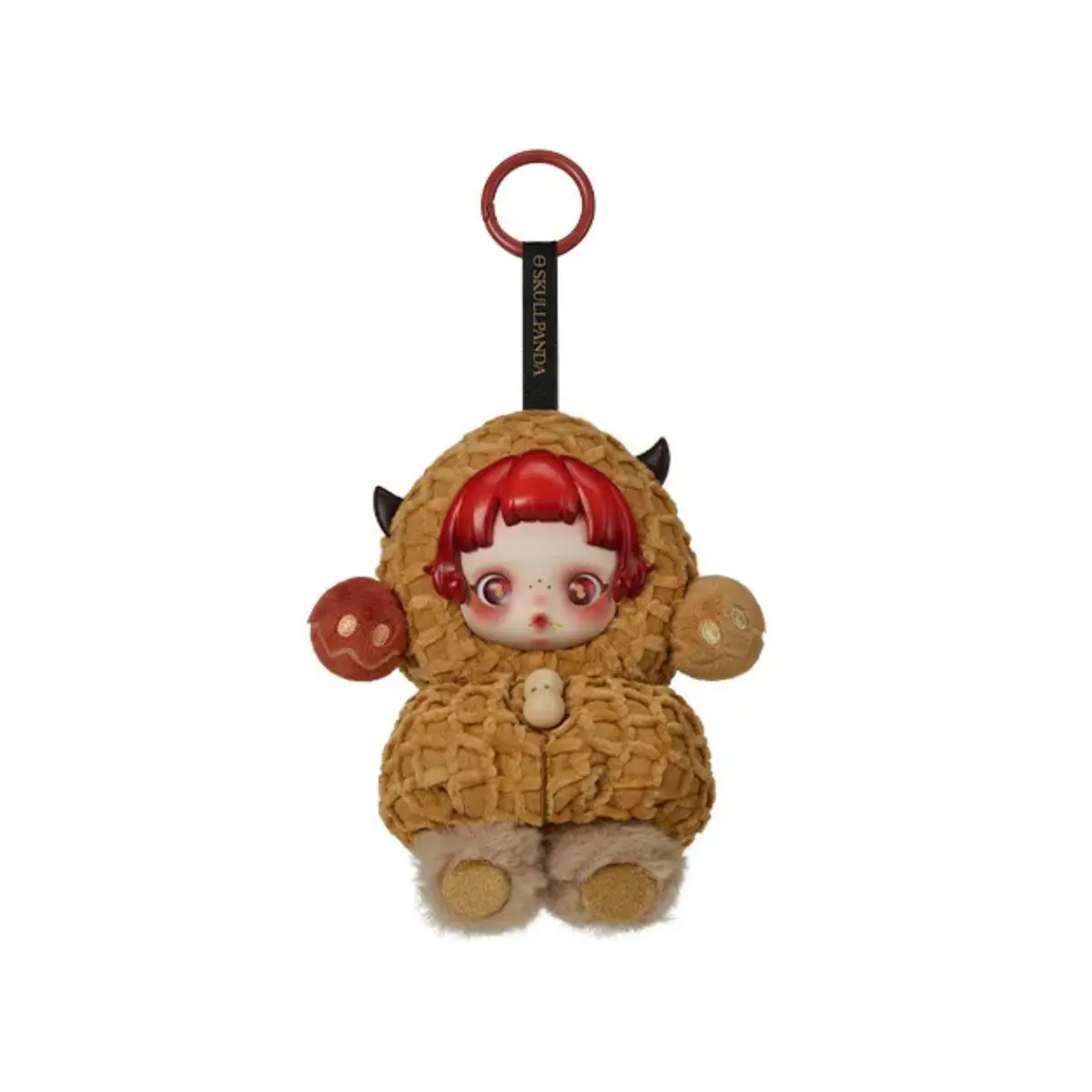 Skullpanda You Found Me Plush Keychain Darkness 5