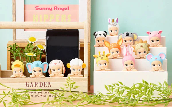 Sonny Angel Animals Hippers Collection Stickers Blind Box