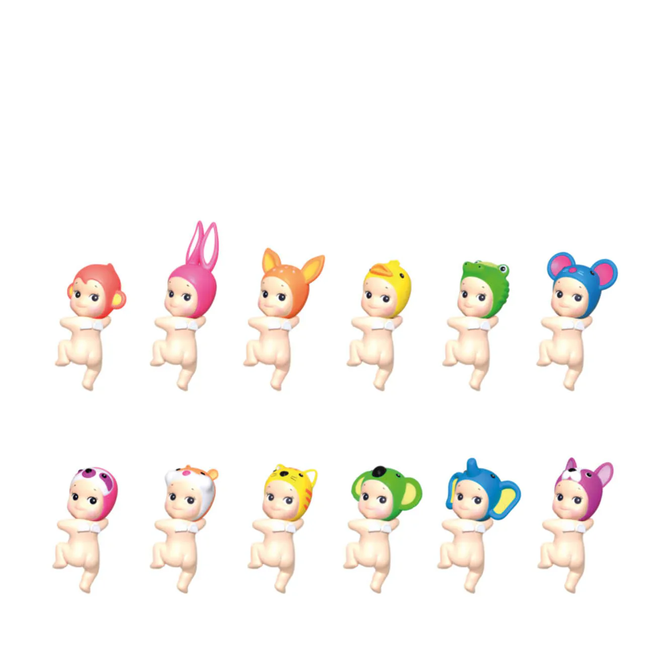 Sonny Angel Looking Back Hippers Collection Stickers Blind Box