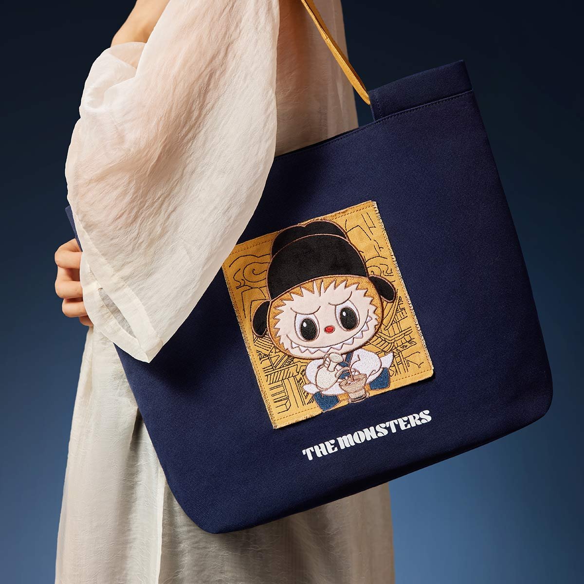 The Monsters Let Have Fun Together Series Canvas Bag 4
