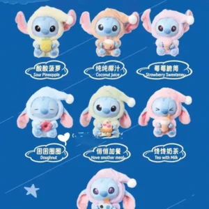 Miniso stitch eat before sleep personazai
